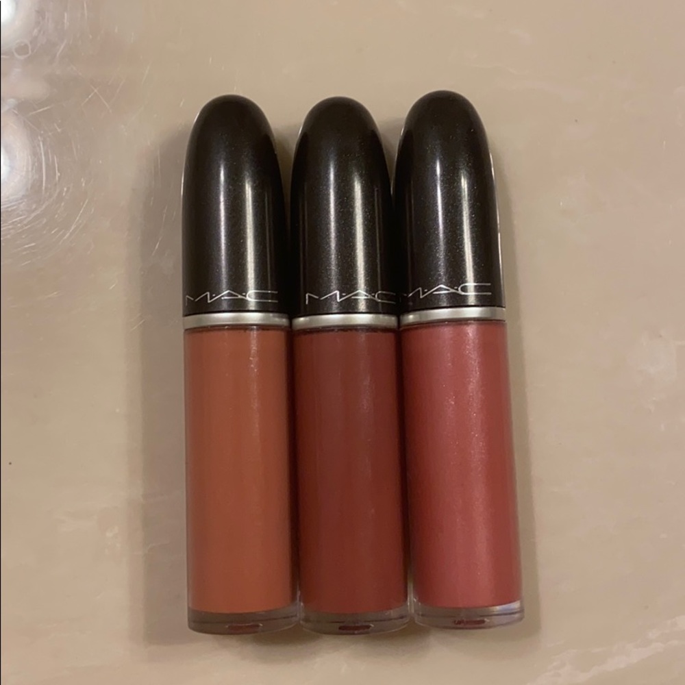 Mac lipstick set of 3